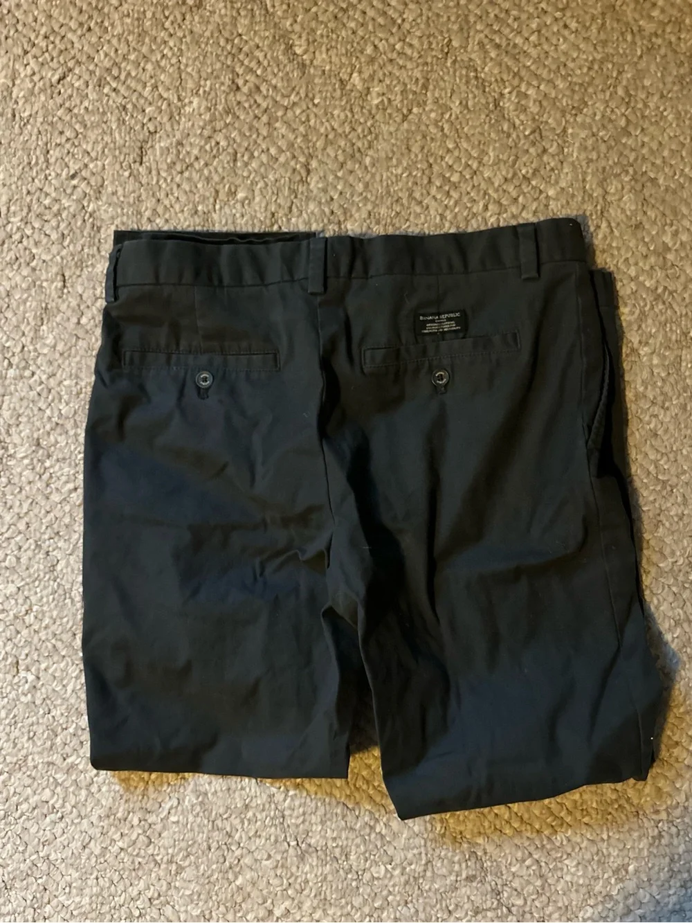 Men's Dark Gray Banana Republic 32x30 Chino Pants